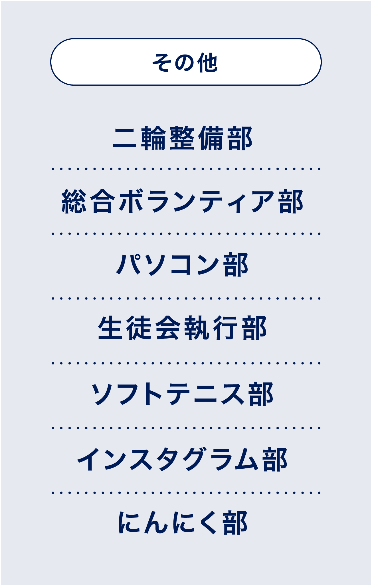 その他の部活